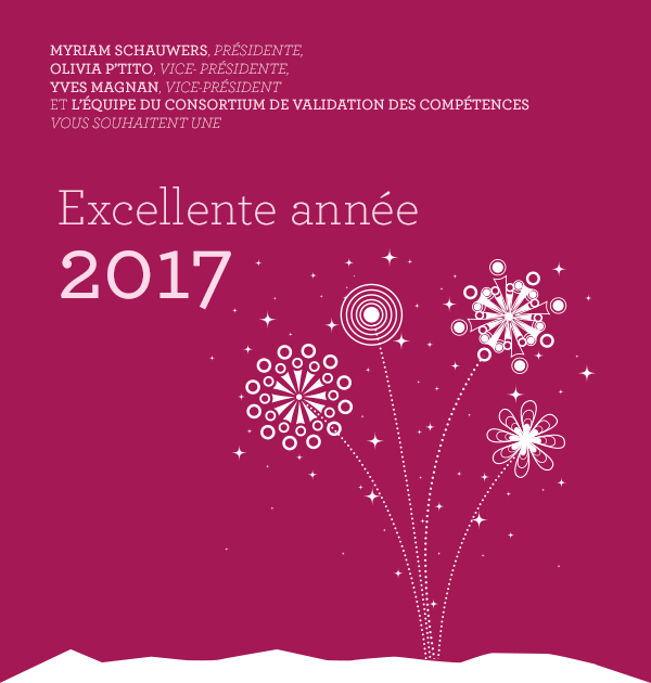 Excellente année 2017